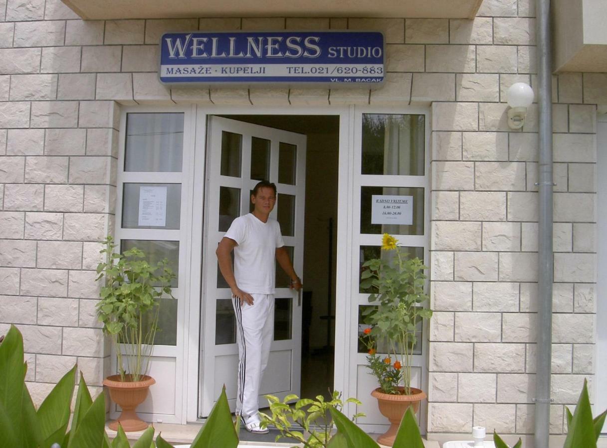 House Bacak - Apartment & Wellness-Studio Baska Voda Luaran gambar